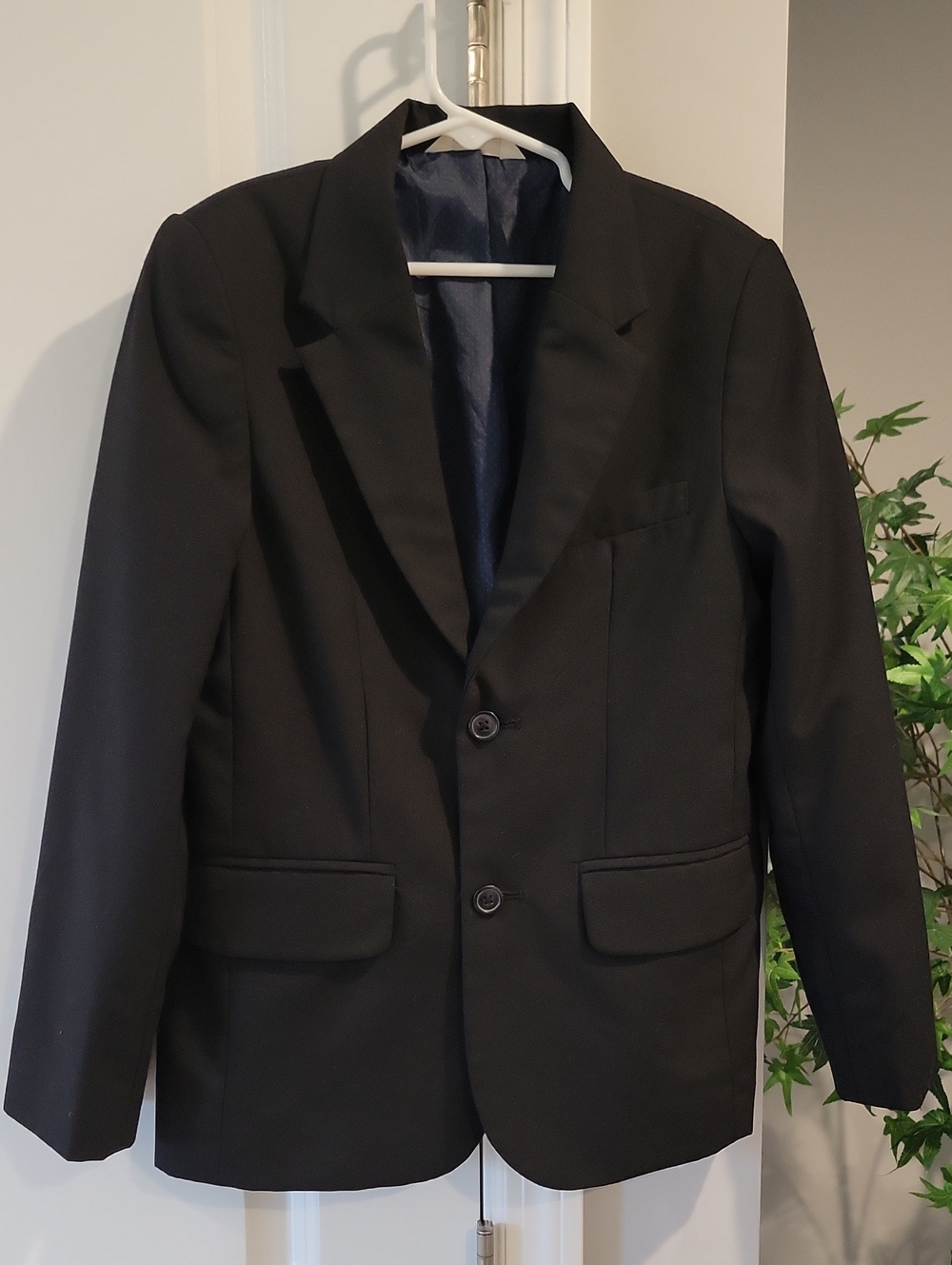Cat&Jack BoysBlack Two-Button Blazer - Classic Formal Jacket,size 8